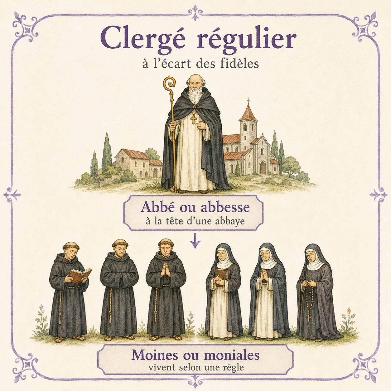 Le clergé régulier