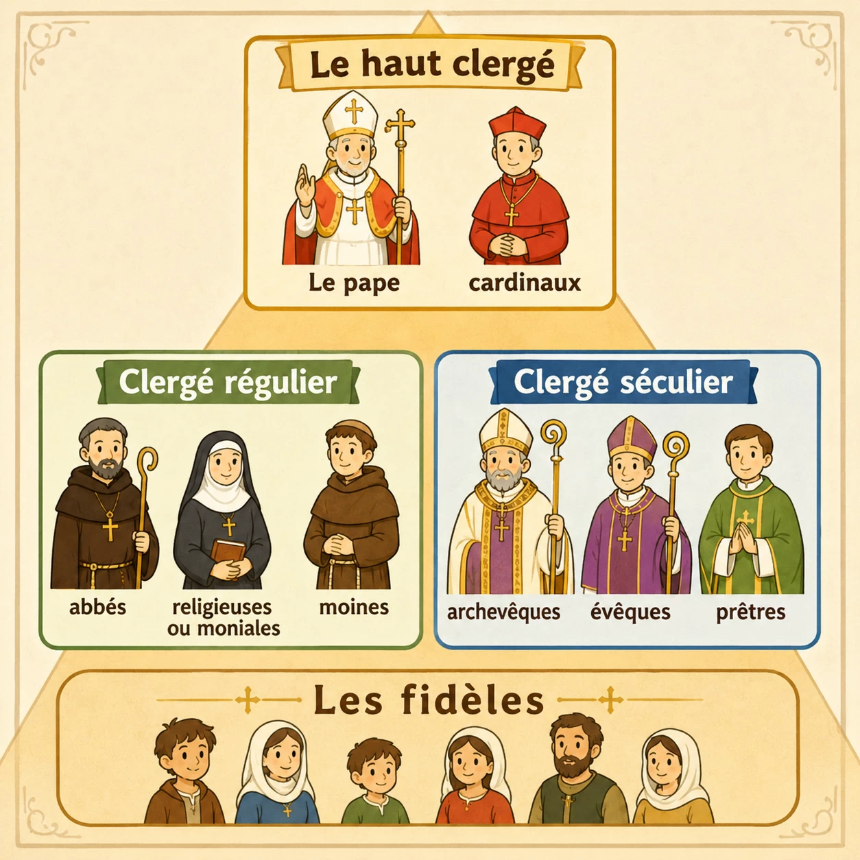 Clergé séculier et régulier