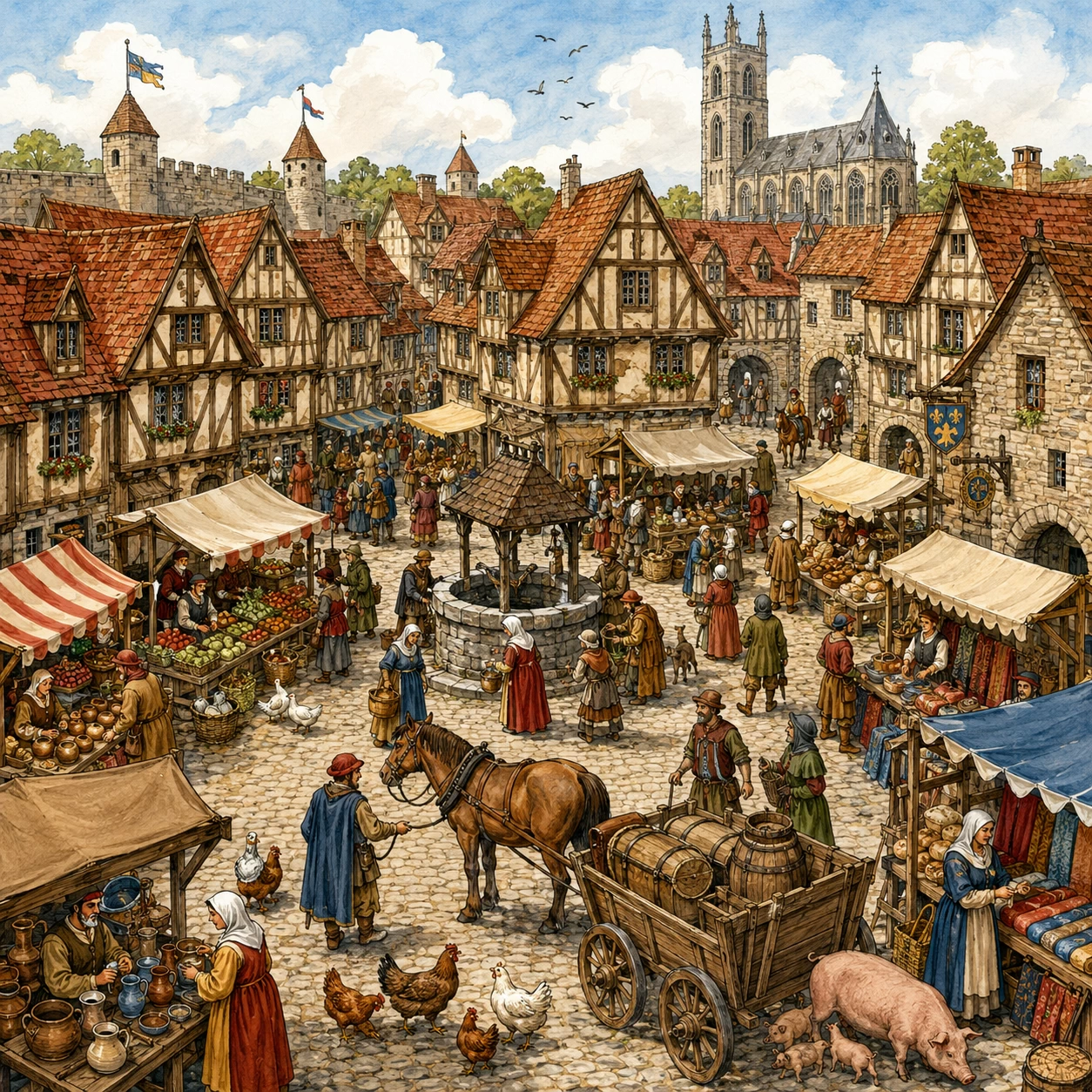 Marché médiéval