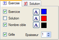 réglages