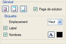 réglages