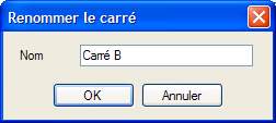 fenêtre renommer