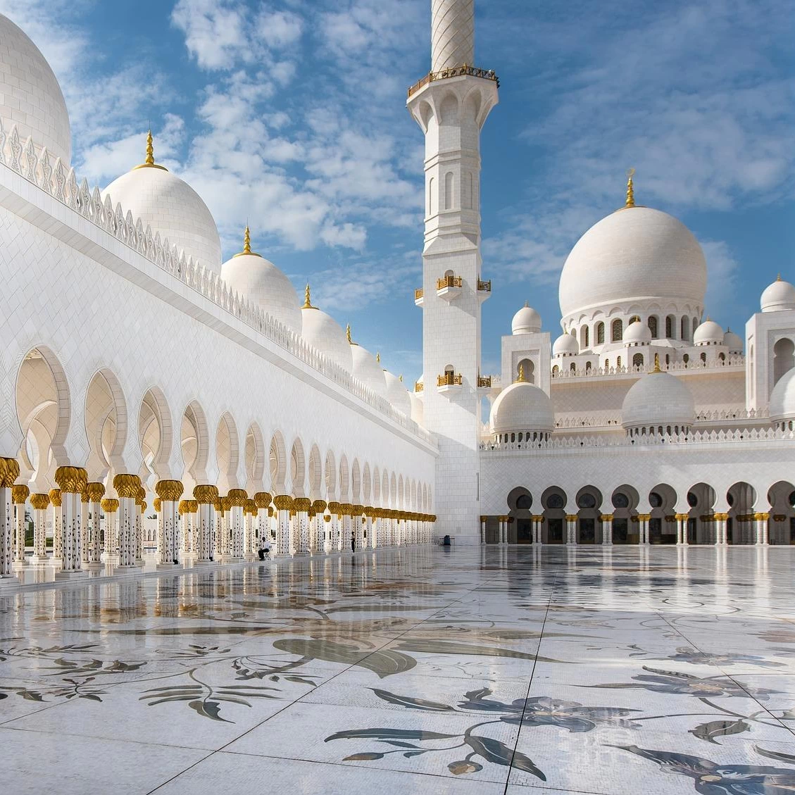 Mosquée Sheikh Zayed à Abu Dhabi 