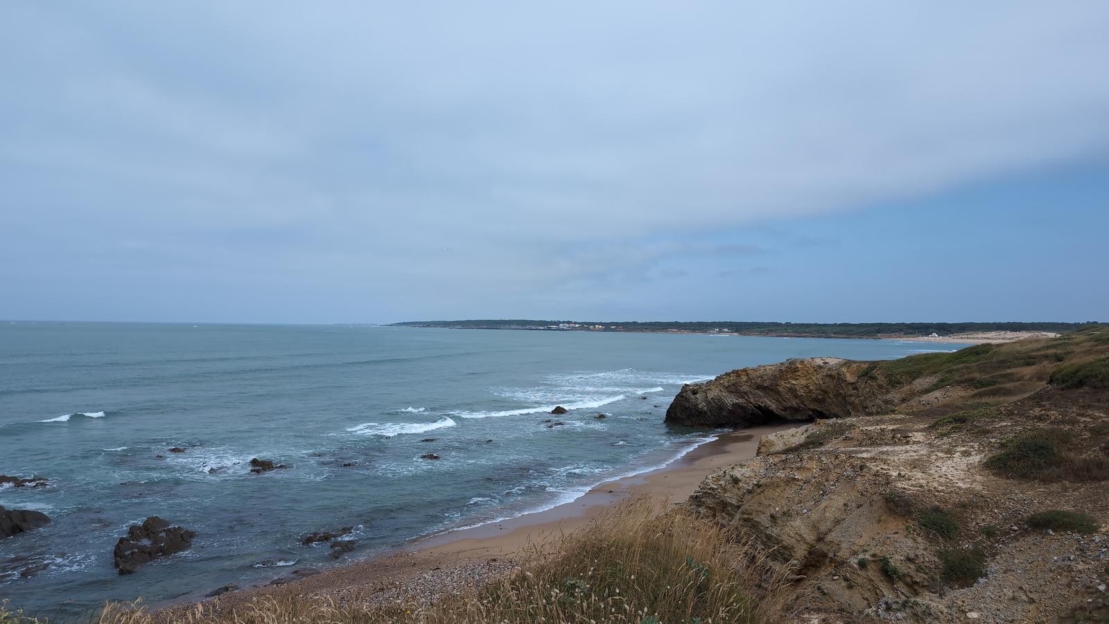 Vue sur Bourgenay depuis la pointe du Payré