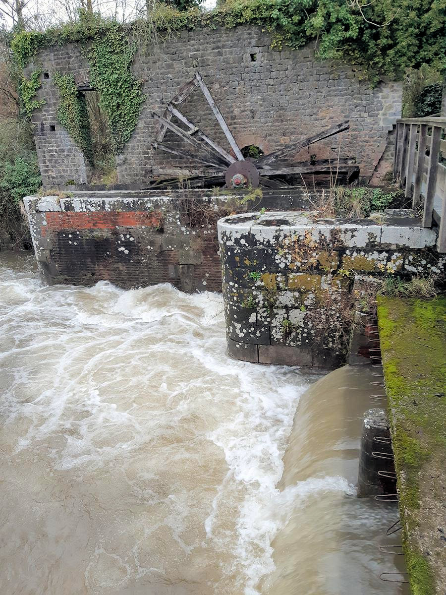 Moulin de la sauvagêre sur la Soulles