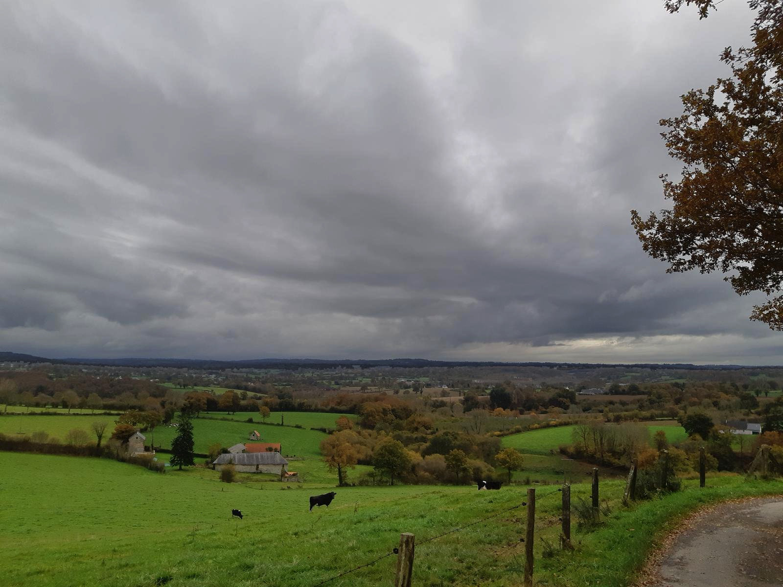 Panorama depuis la Haye Comtesse